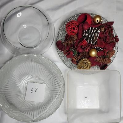 Glass bowls