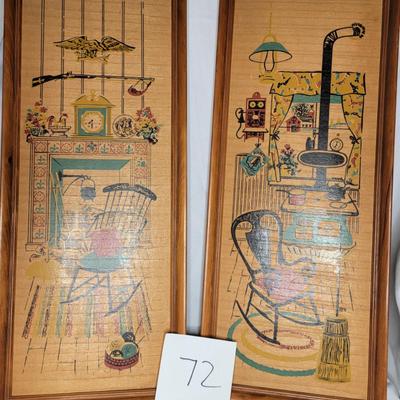 Vintage wall art
