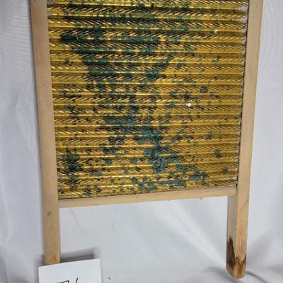 Antique washboard