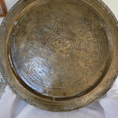 Jumbo textured platter