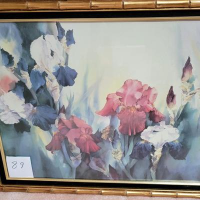 Floral wall art