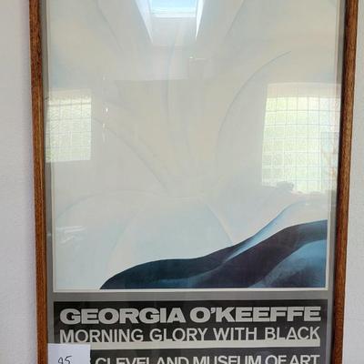 Georgia O'Keefee wall art