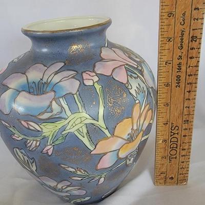 Vintage floral vase