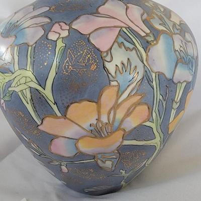 Vintage floral vase