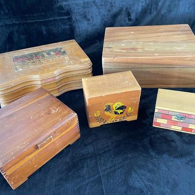 Wooden Box Collection   (GR-NM)
