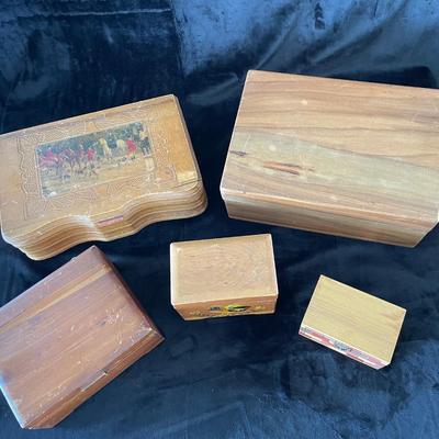 Wooden Box Collection   (GR-NM)