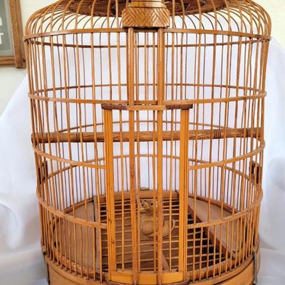 Japanese Bamboo birdcage