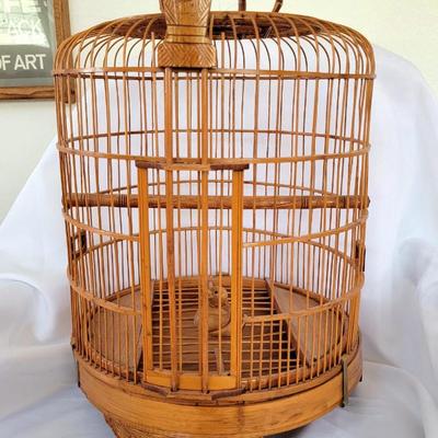 Japanese Bamboo birdcage