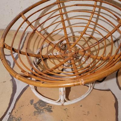 Rattan Papasan chair