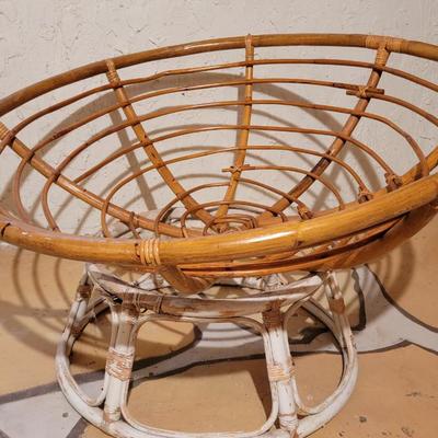 Rattan Papasan chair