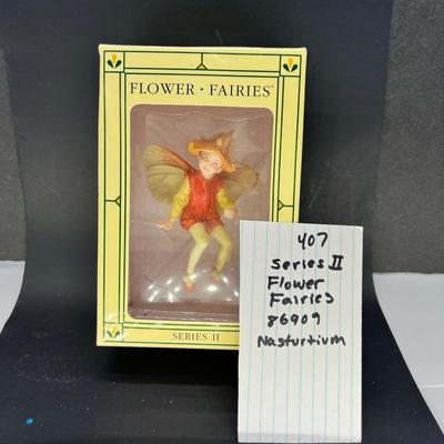 Nasturtium Flower fairy #86909 new in box