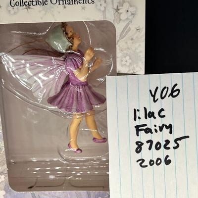 Lilac Flower Fairy new in box #87025