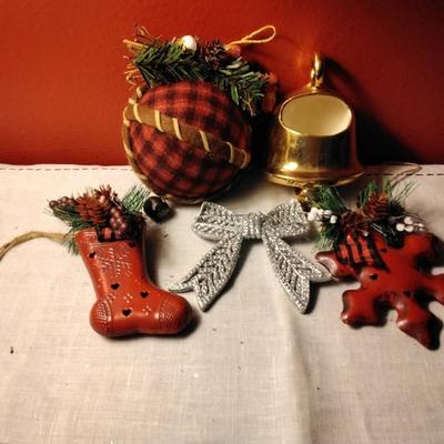 Array of Christmas Ornaments