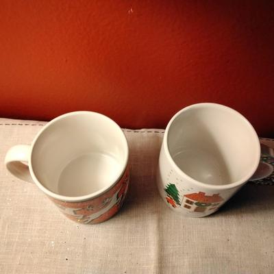 Set of Holiday Mugs