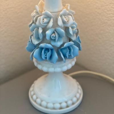 Vintage Porcelain Lamp Made in Japan 1960's