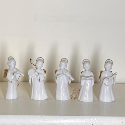 Lot of 6 Bing & Grondahl Heavenly Music Angels Figurines