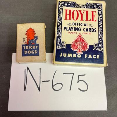 Tricky dogs and cards