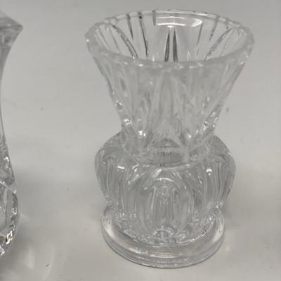 Includes 3 pieces, Miniature Crystal Water Pitcher (3