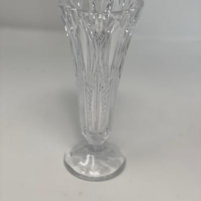 Vintage Crystal Vase 7