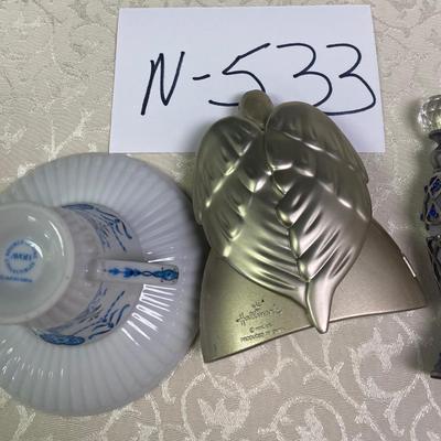 Tea Cup and Saucer and Hallmark Angel