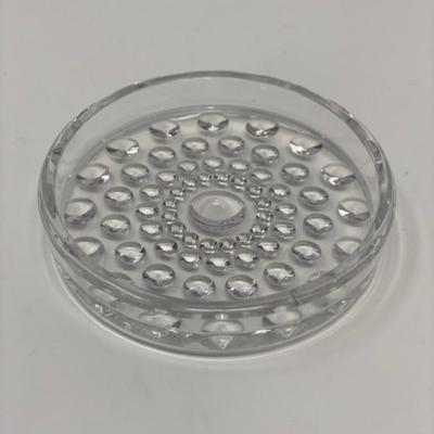 Clear Hobnail Coaster 3