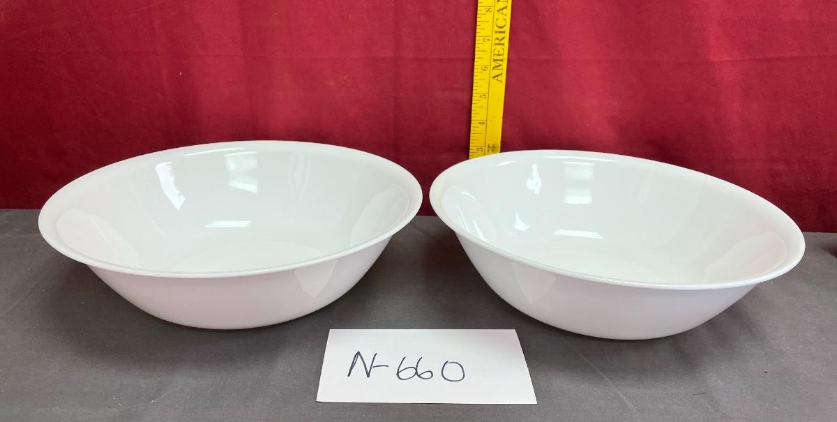 2corelle serving bowls