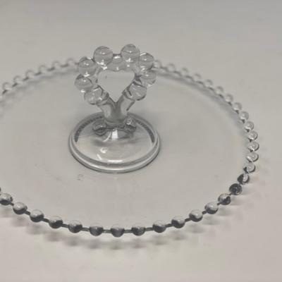 Imperial Glass Candlewick Small Serving Tray
