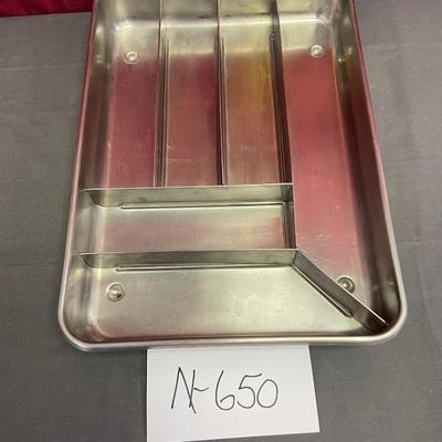 Heavy silverware tray