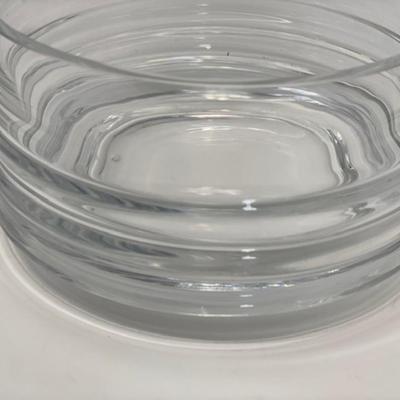 Large Crystal Bowl 8" Diameter
