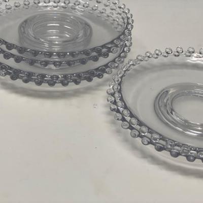 Imperial Candlewick 5.5" Dessert Plate - Set of 6
