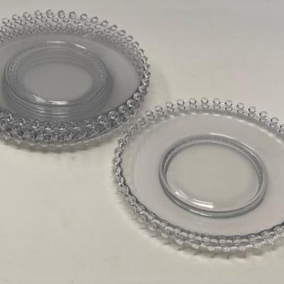 Imperial Candlewick 8" Salad Plates - Set of 6