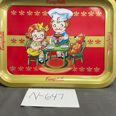 Campbellâ€™s serving tray