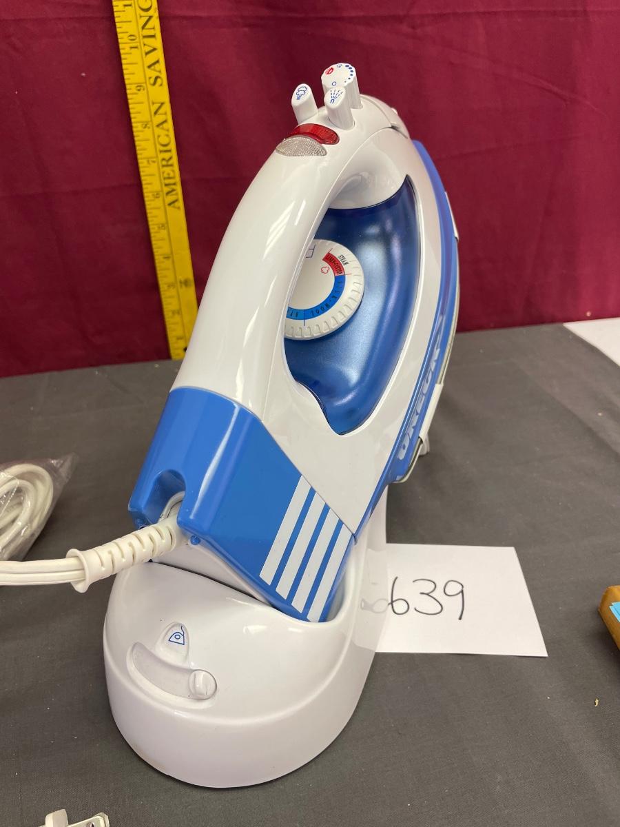 Oreck iron and stand