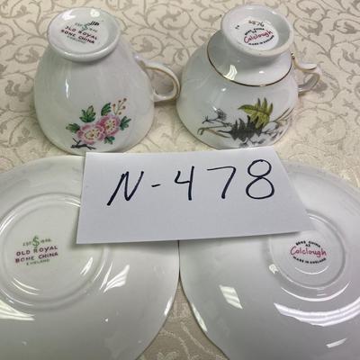 Tea Cups and Saucers