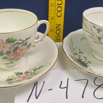 Tea Cups and Saucers