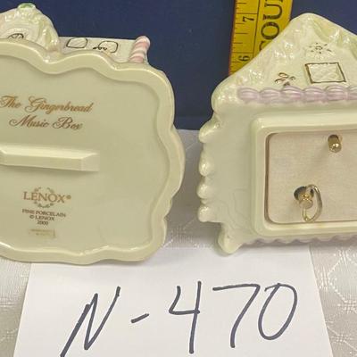 Lenox Gingerbread Music Box