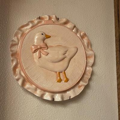 Pair of Vintage Ducks Wall Plaques