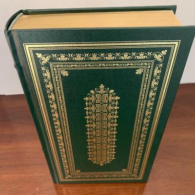 Canterbury Tales Leather Bound Gold Leaf Franklin Library