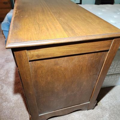 Vintage Solid Wood Desk 7 drawer 45x22x30