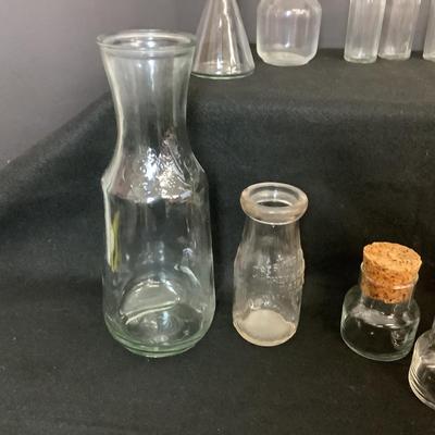 Lot. 6022. Vintage Glass Bottles