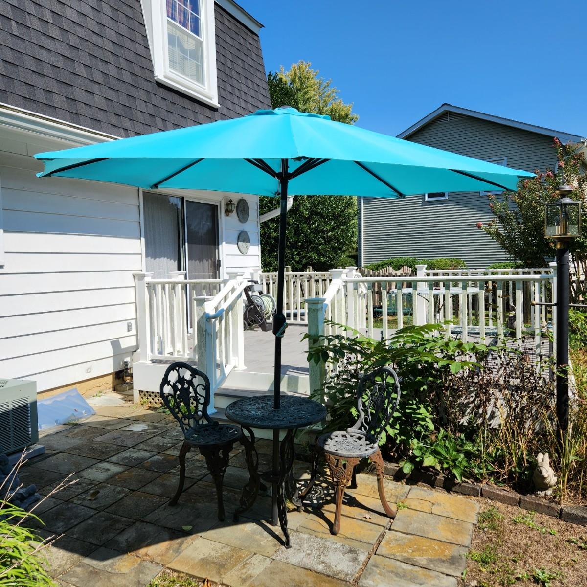 8ft Patio Umbrella Tilting