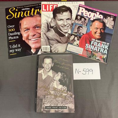Sinatra book and magazines