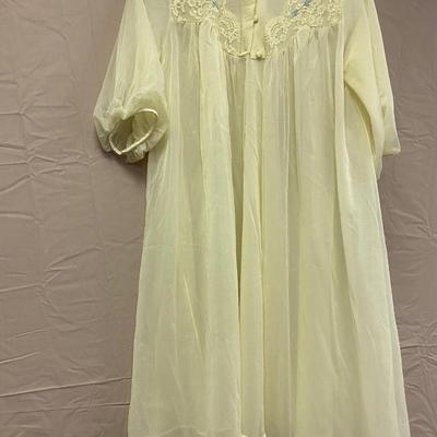 Yellow Night Gown