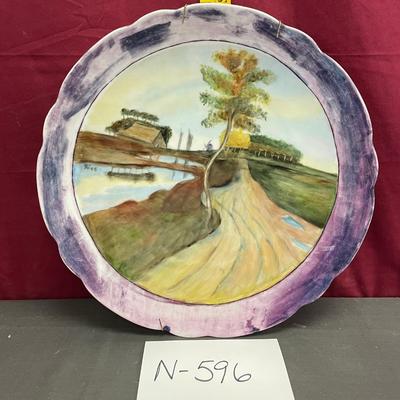 Large Bavaria plate with hanger