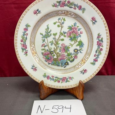 Johnson Bros England plate and stand
