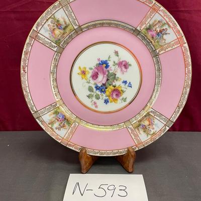 Union T Czechoslovak Slovakia plate & stand