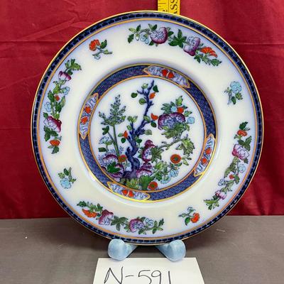 Bolin Ware plate & stand