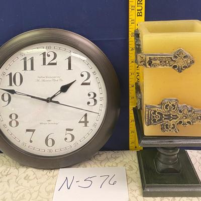 Clock And Candle