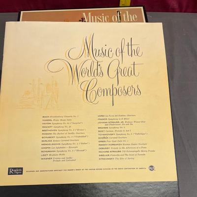 Music of the Worlds Greatest Composers records