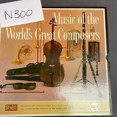 Music of the Worlds Greatest Composers records